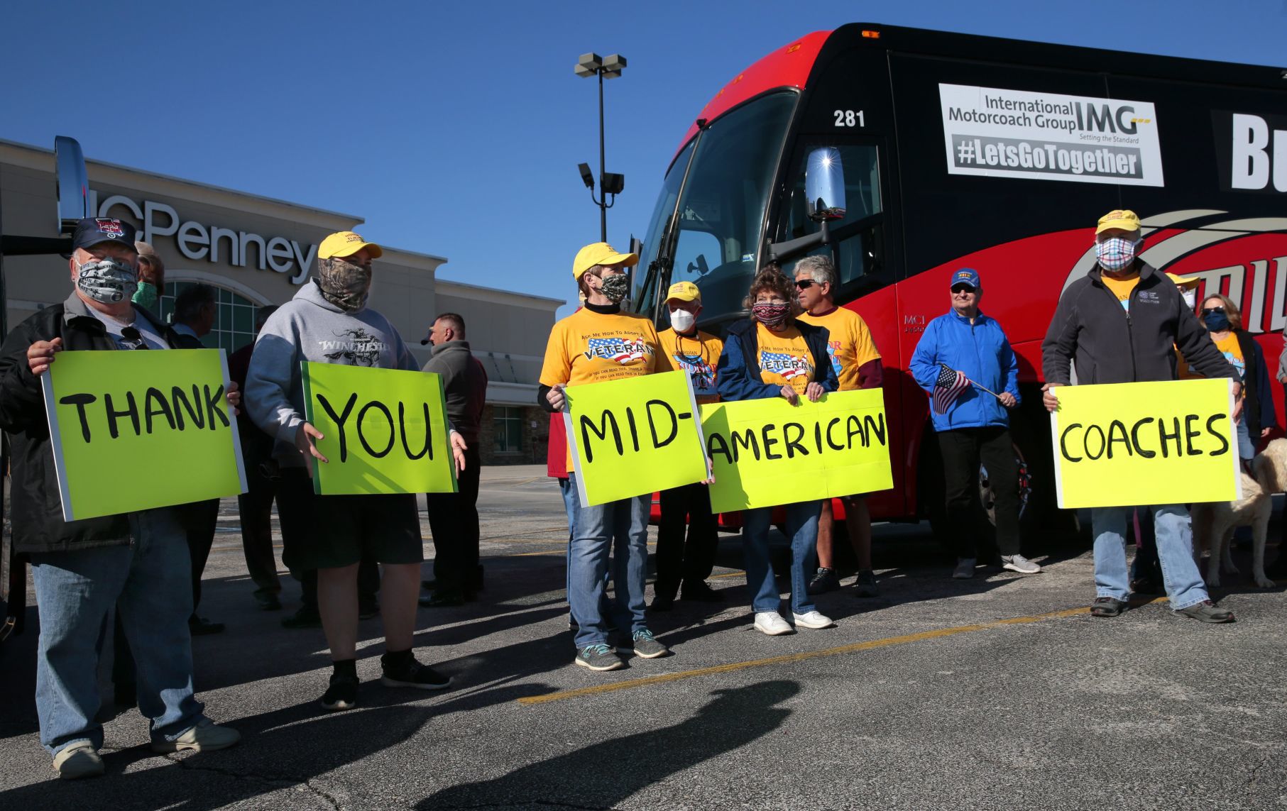 From Washington to Washington, motorcoaches roll for rally to get back on the road
